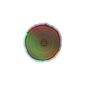 Origin Tree Ring Holographic Sticker - OVERLANDERS Outfitter