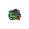 Westy Life Boardriders Holographic Sticker - OVERLANDERS Outfitter