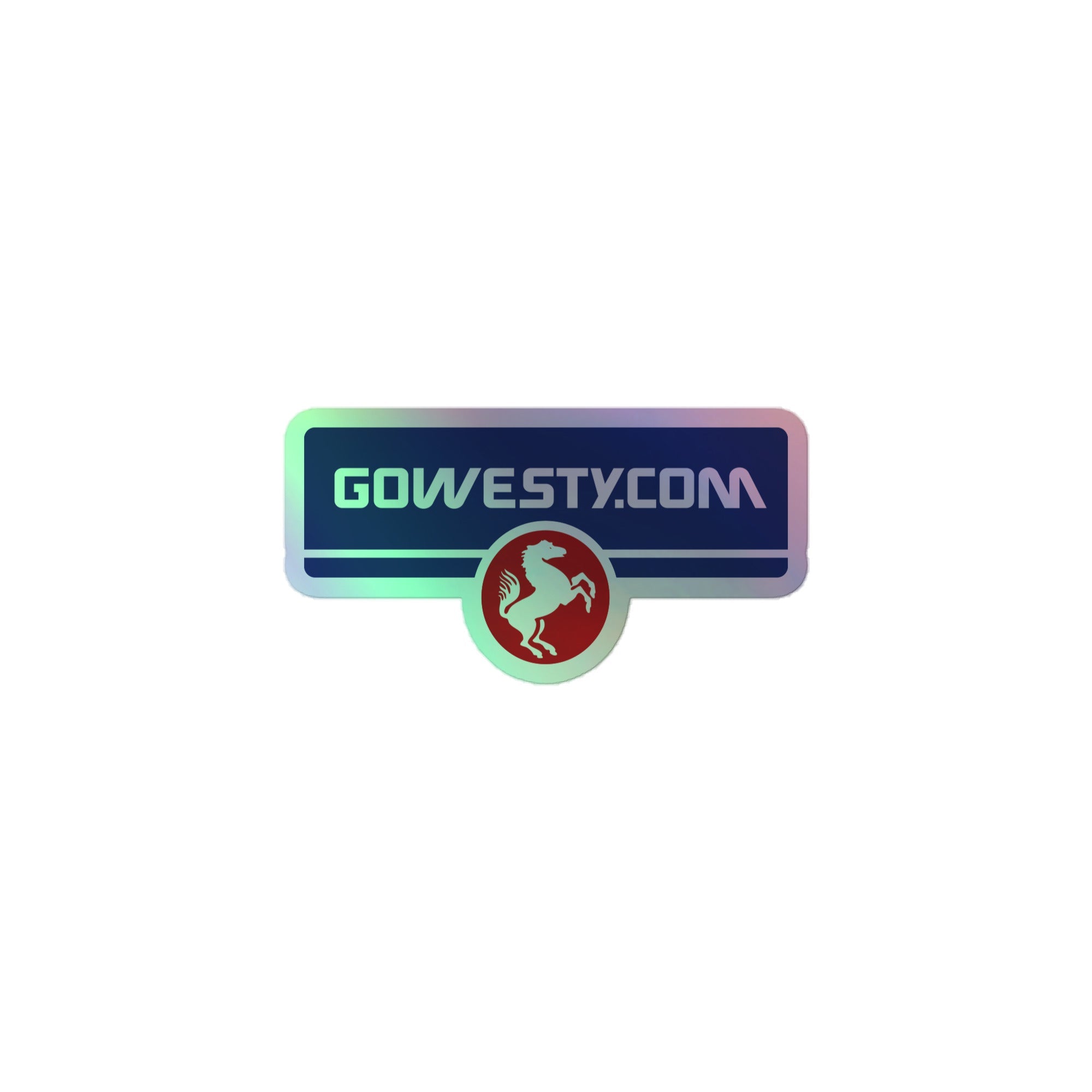 GoWesty Horse Logo Holographic Sticker - OVERLANDERS Outfitter