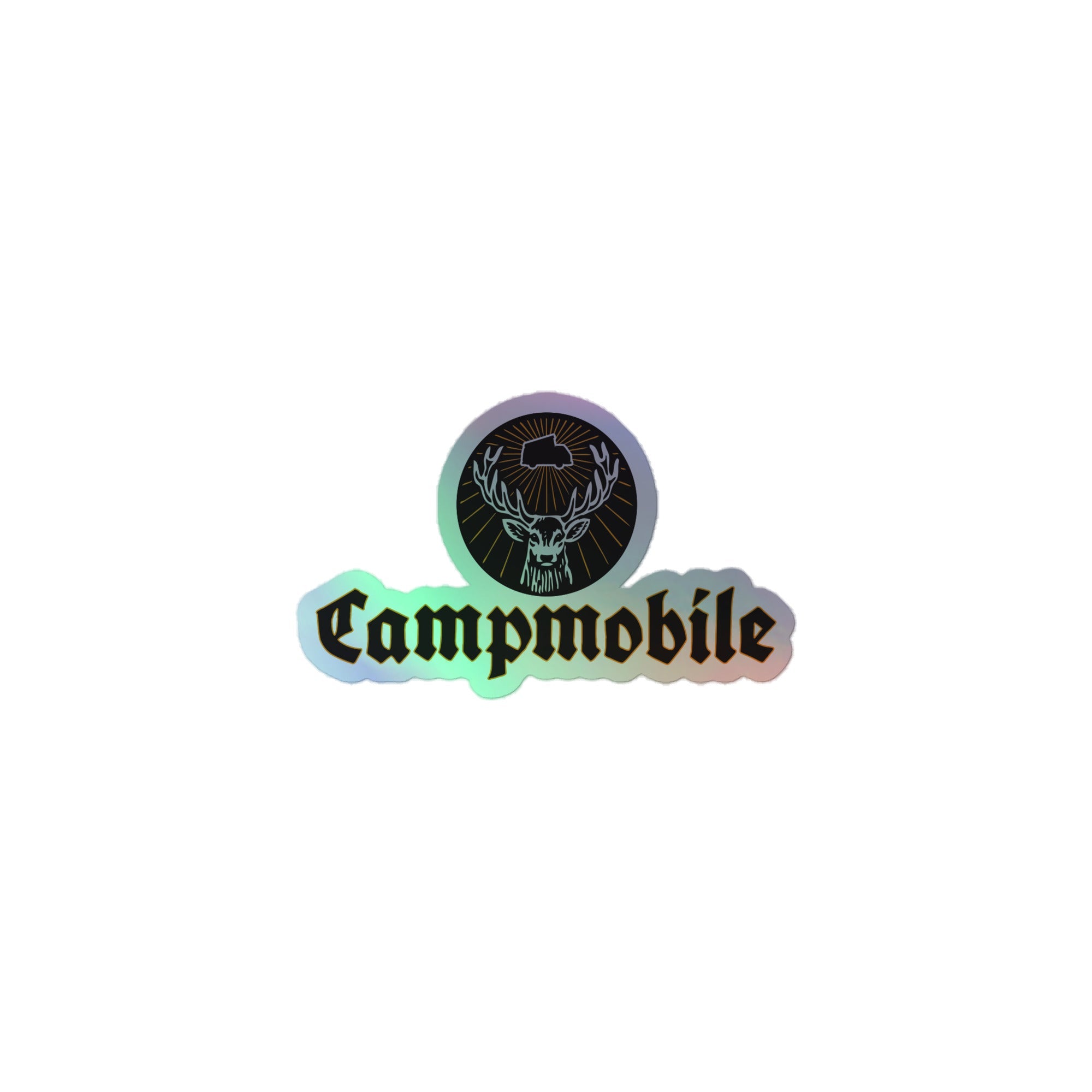 Campermeister Campmobile Holographic Sticker - OVERLANDERS Outfitter