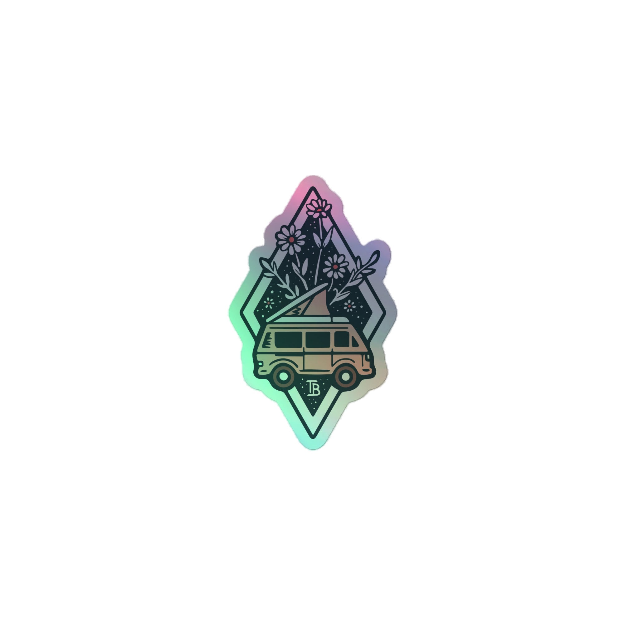 Bloom Holographic Sticker - OVERLANDERS Outfitter