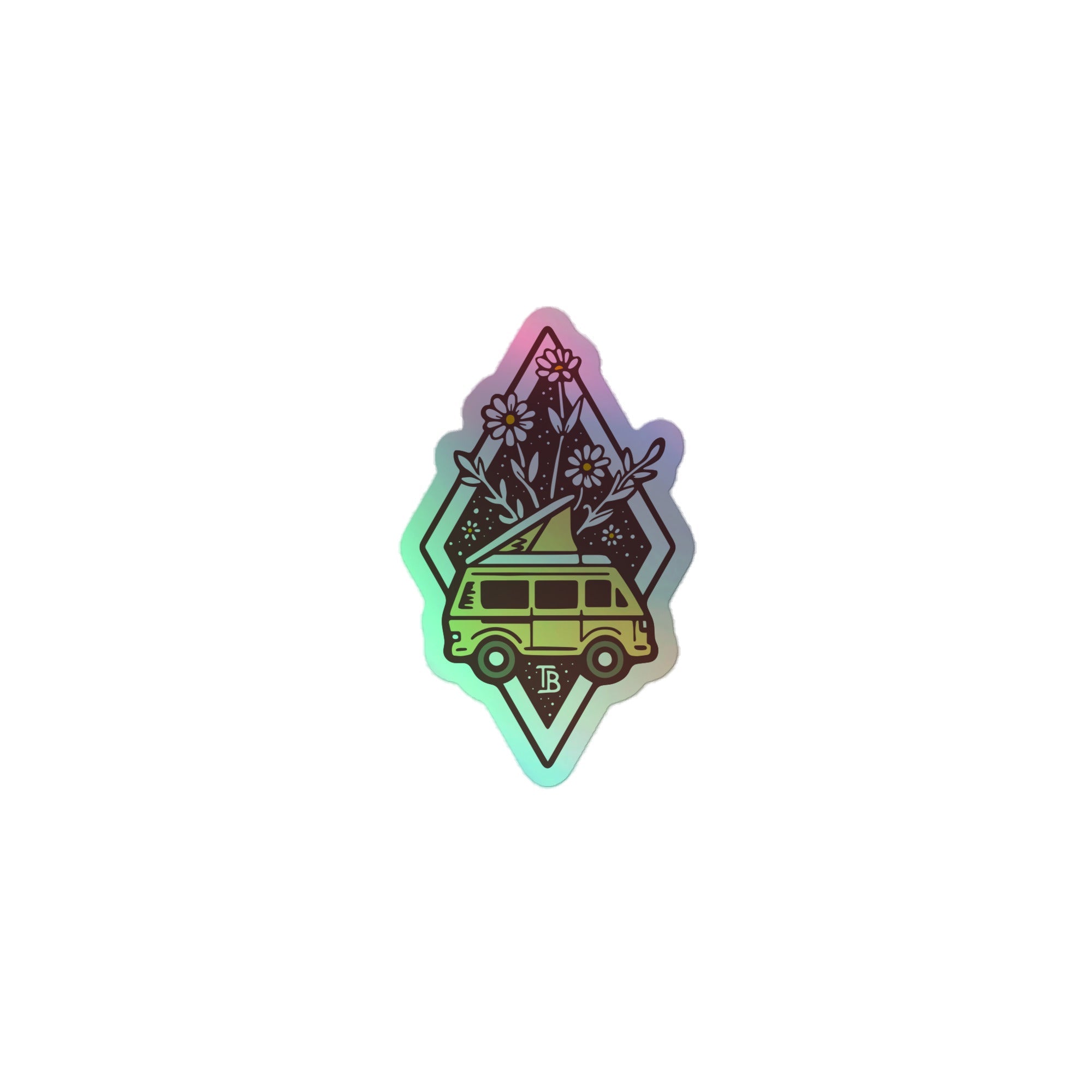 Bloom Holographic Sticker - OVERLANDERS Outfitter