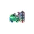 Go Outside Van & Moon Holographic Sticker - OVERLANDERS Outfitter