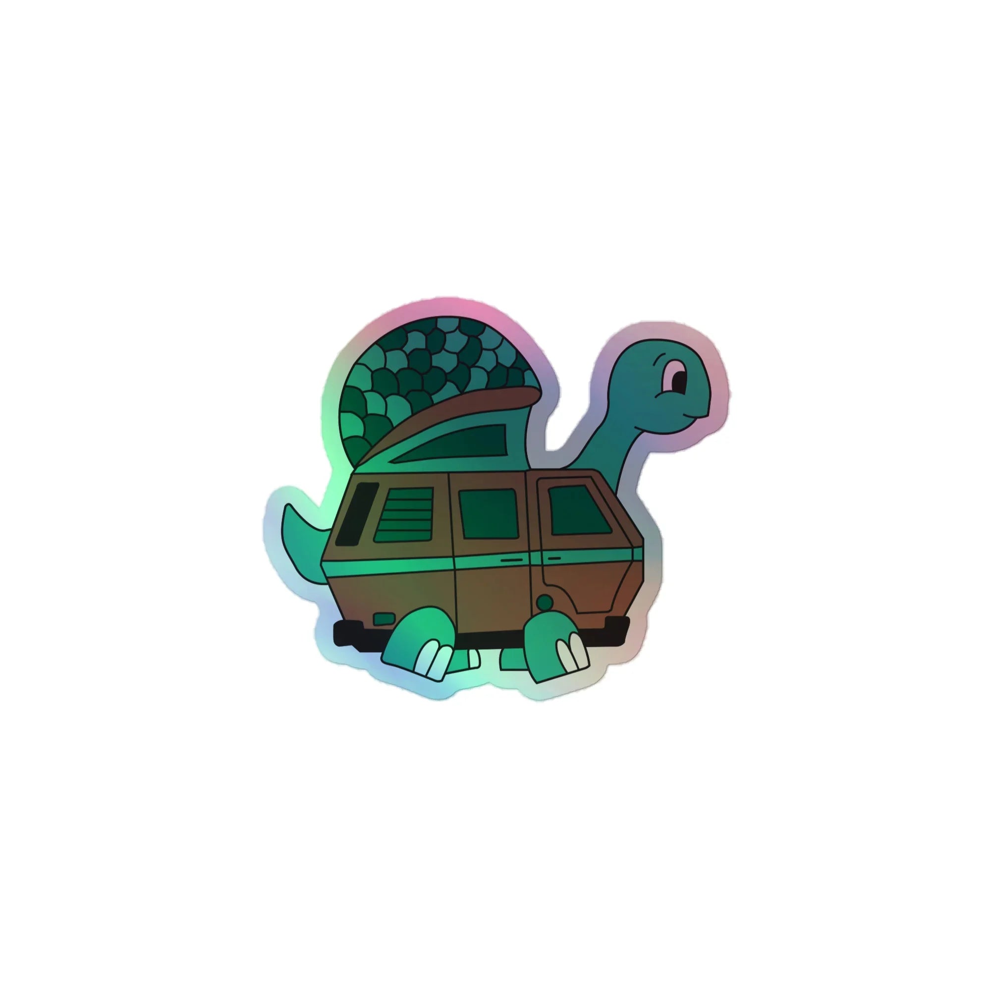 Tom Turtle Holographic Sticker - OVERLANDERS Outfitter