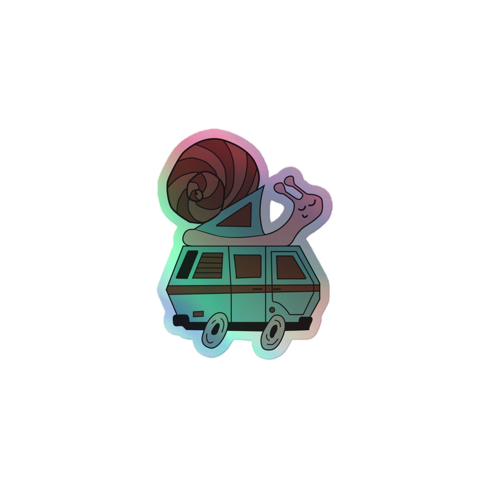 Sally Snail Holographic Sticker - OVERLANDERS Outfitter