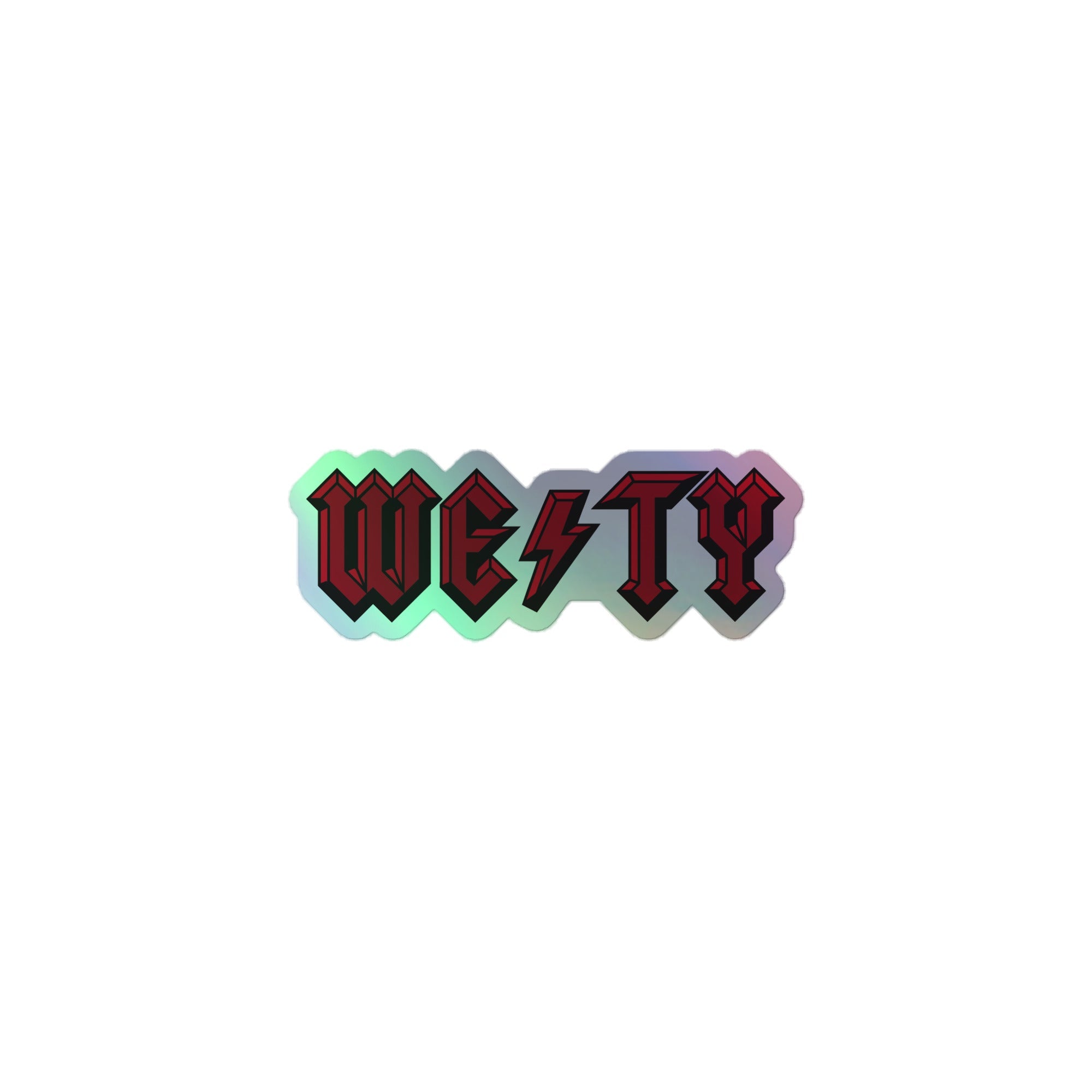 High Voltage Westy Holographic Sticker - OVERLANDERS Outfitter