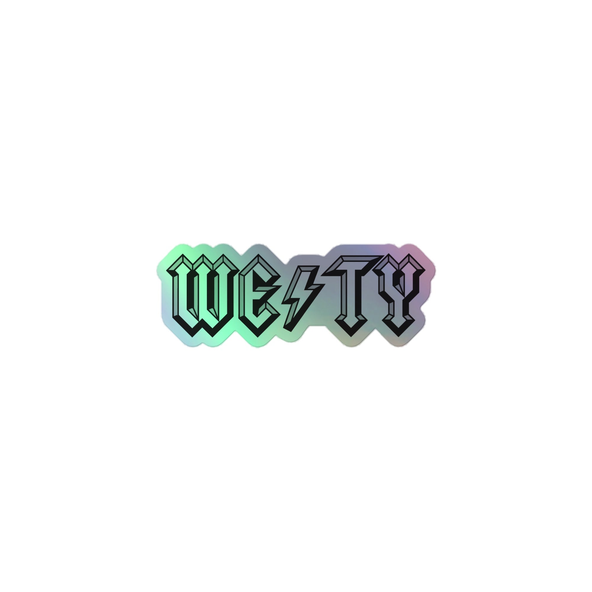High Voltage Westy Holographic Sticker - OVERLANDERS Outfitter