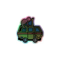 Stewie Sloth Holographic Sticker - OVERLANDERS Outfitter
