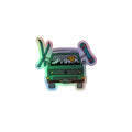 Shred Van Holographic Sticker - OVERLANDERS Outfitter