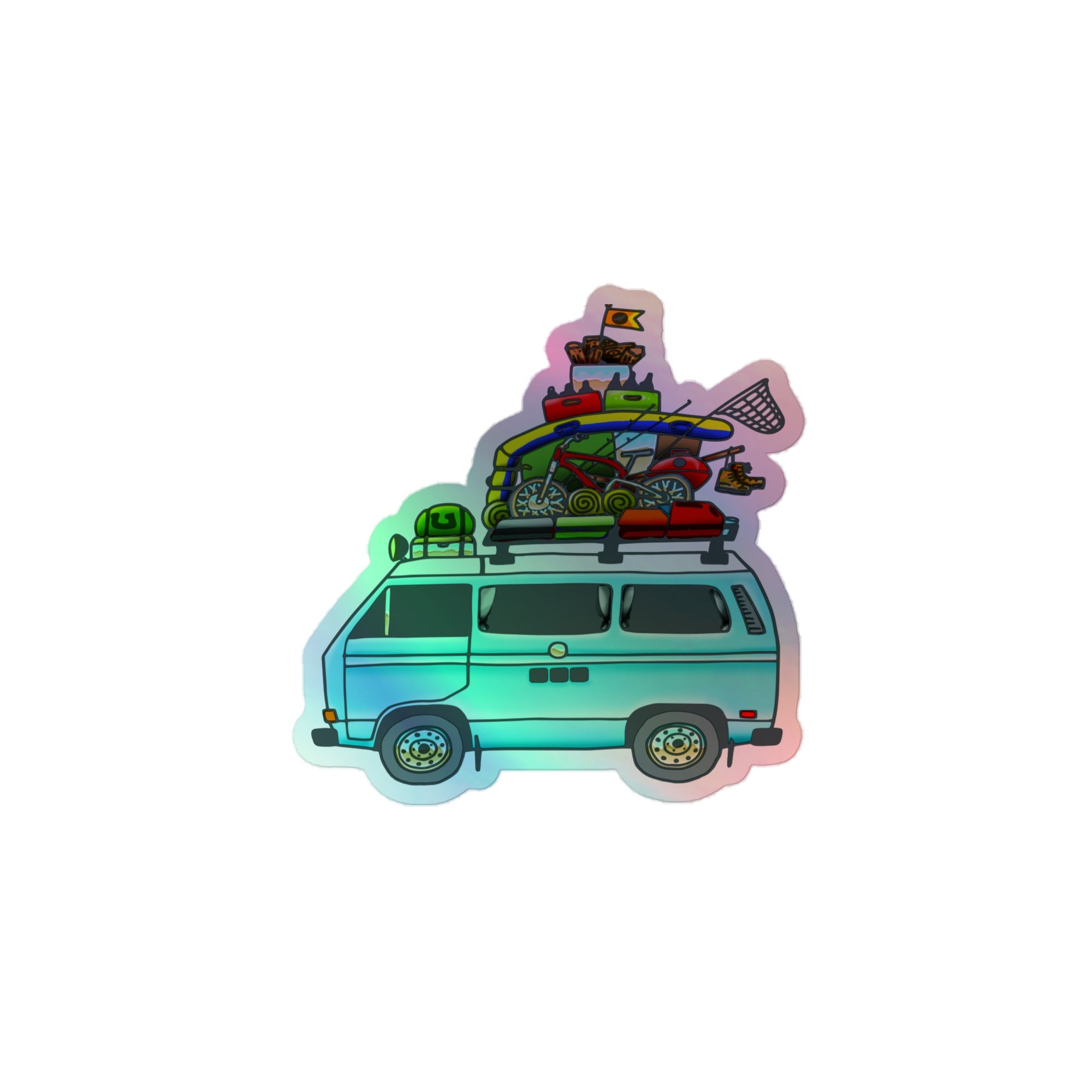 RAD Vanagon Holographic Sticker - OVERLANDERS Outfitter