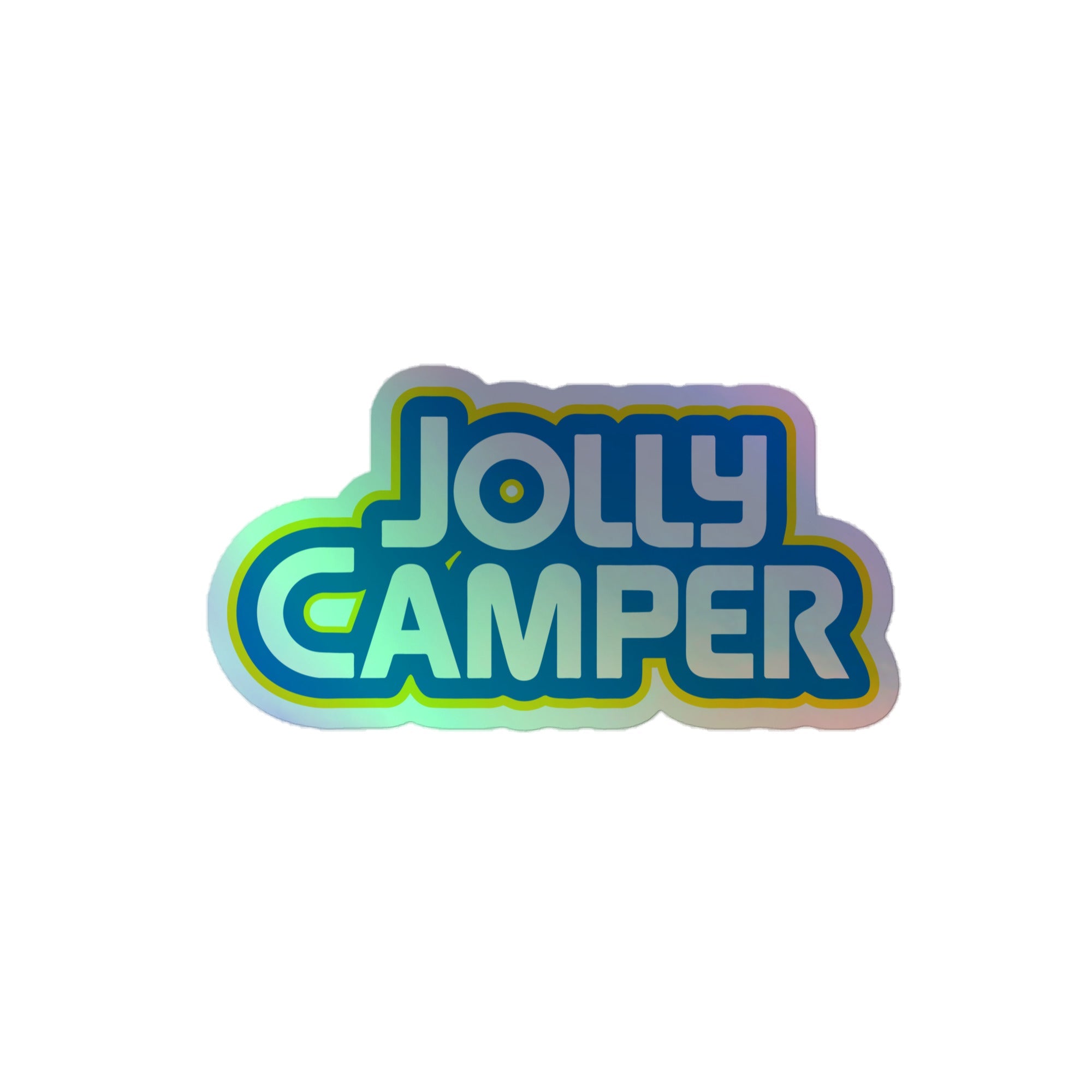 Jolly Camper Holographic Sticker - OVERLANDERS Outfitter