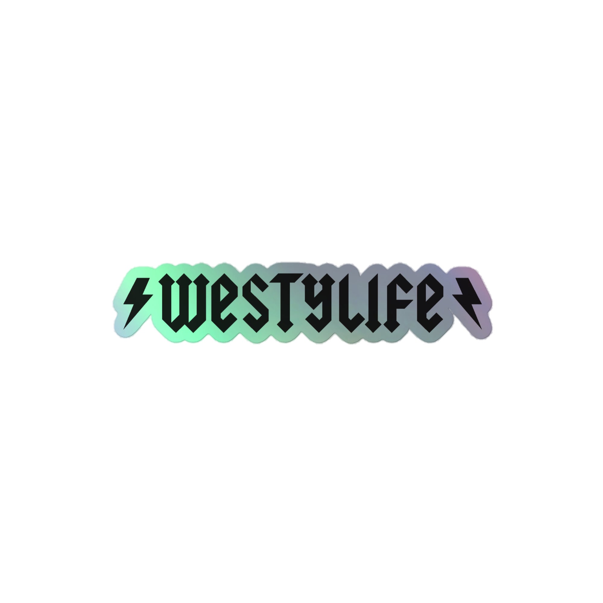 AC/DC Westylife Holographic Sticker - OVERLANDERS Outfitter