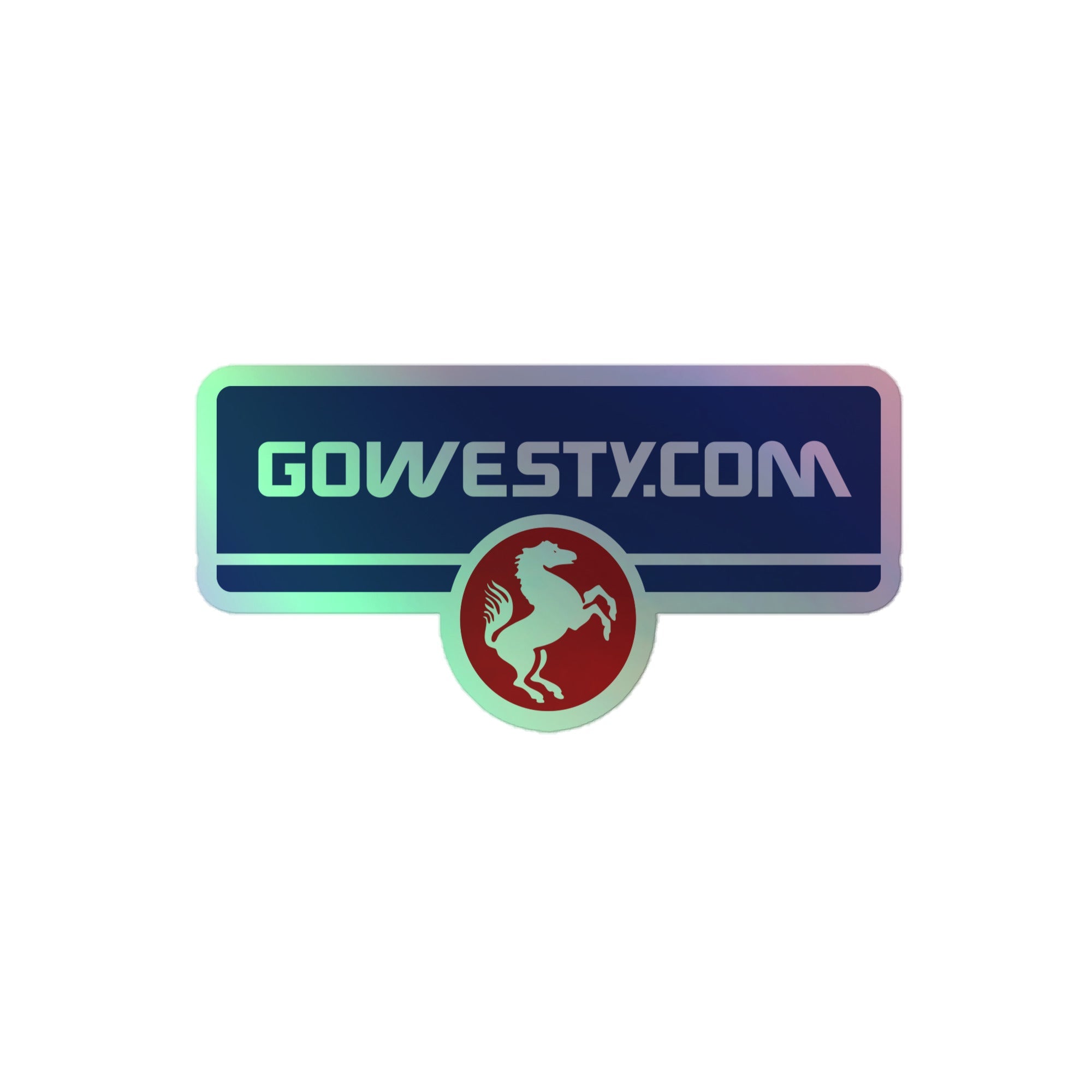 GoWesty Horse Logo Holographic Sticker - OVERLANDERS Outfitter