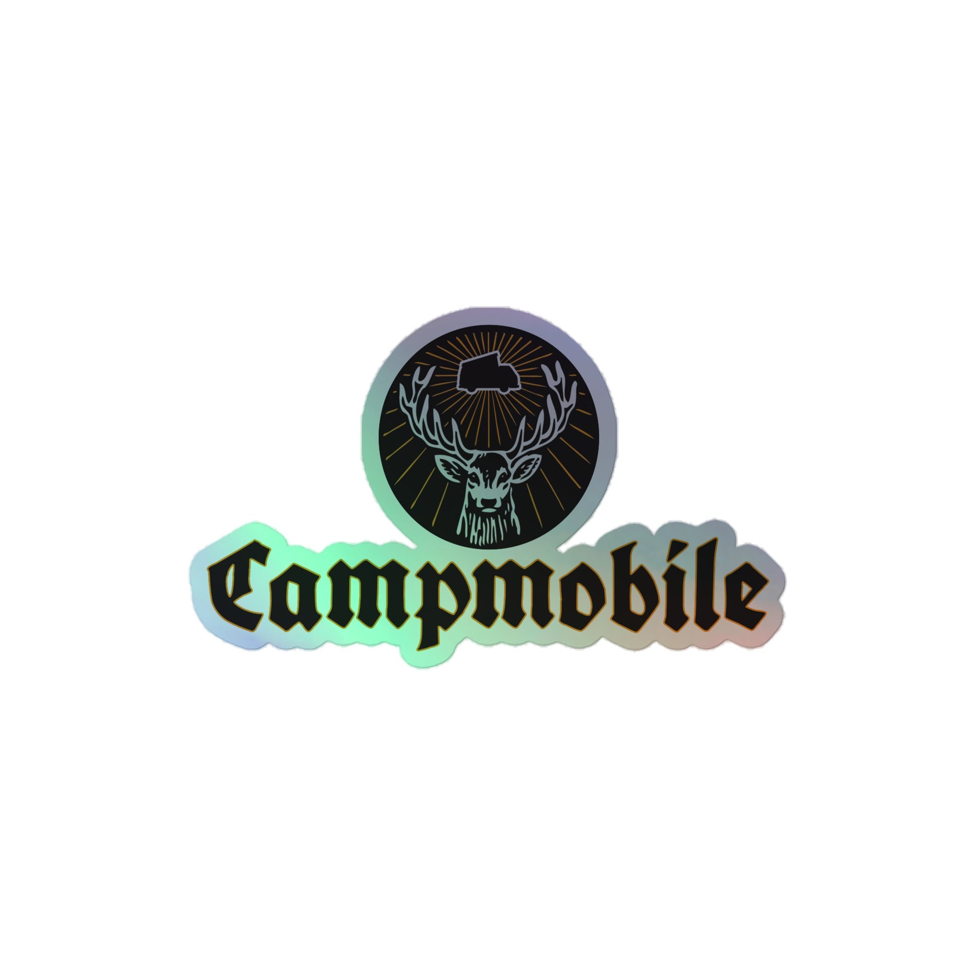 Campermeister Campmobile Holographic Sticker - OVERLANDERS Outfitter