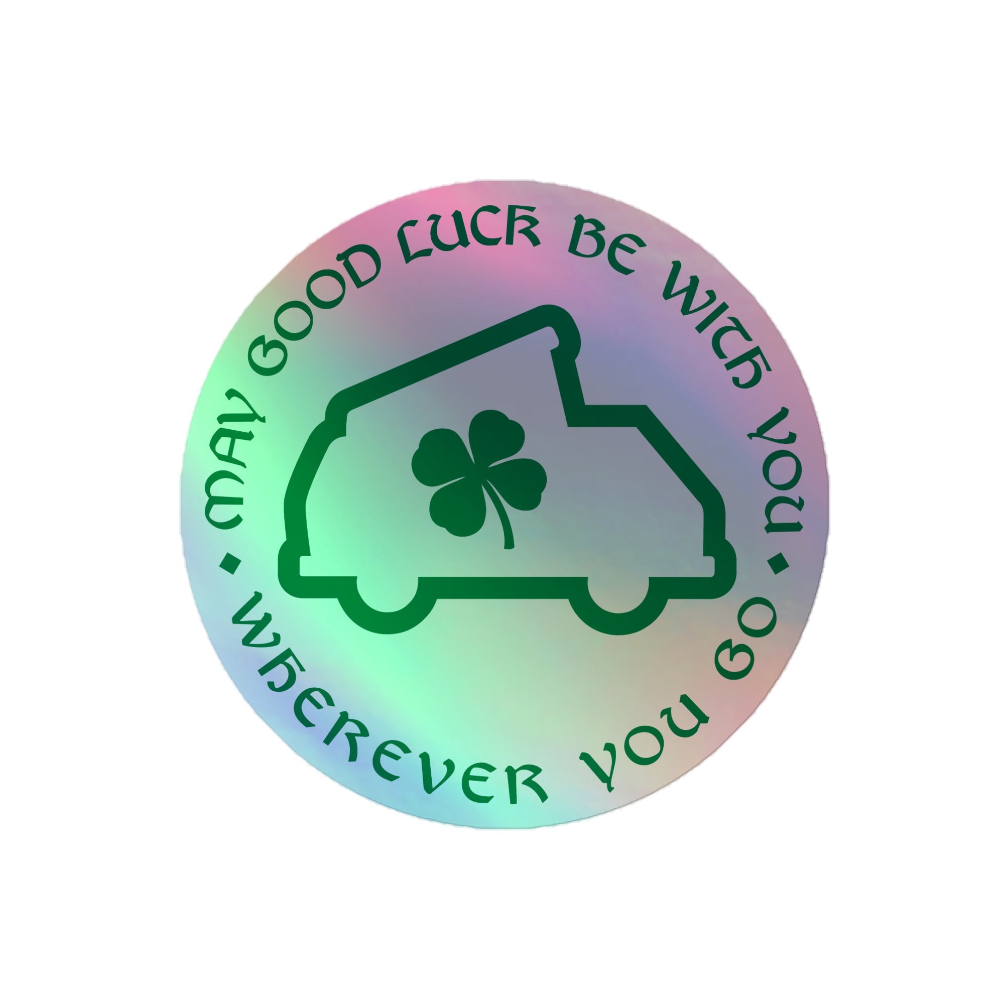 Lucky Westy Holographic Sticker - OVERLANDERS Outfitter