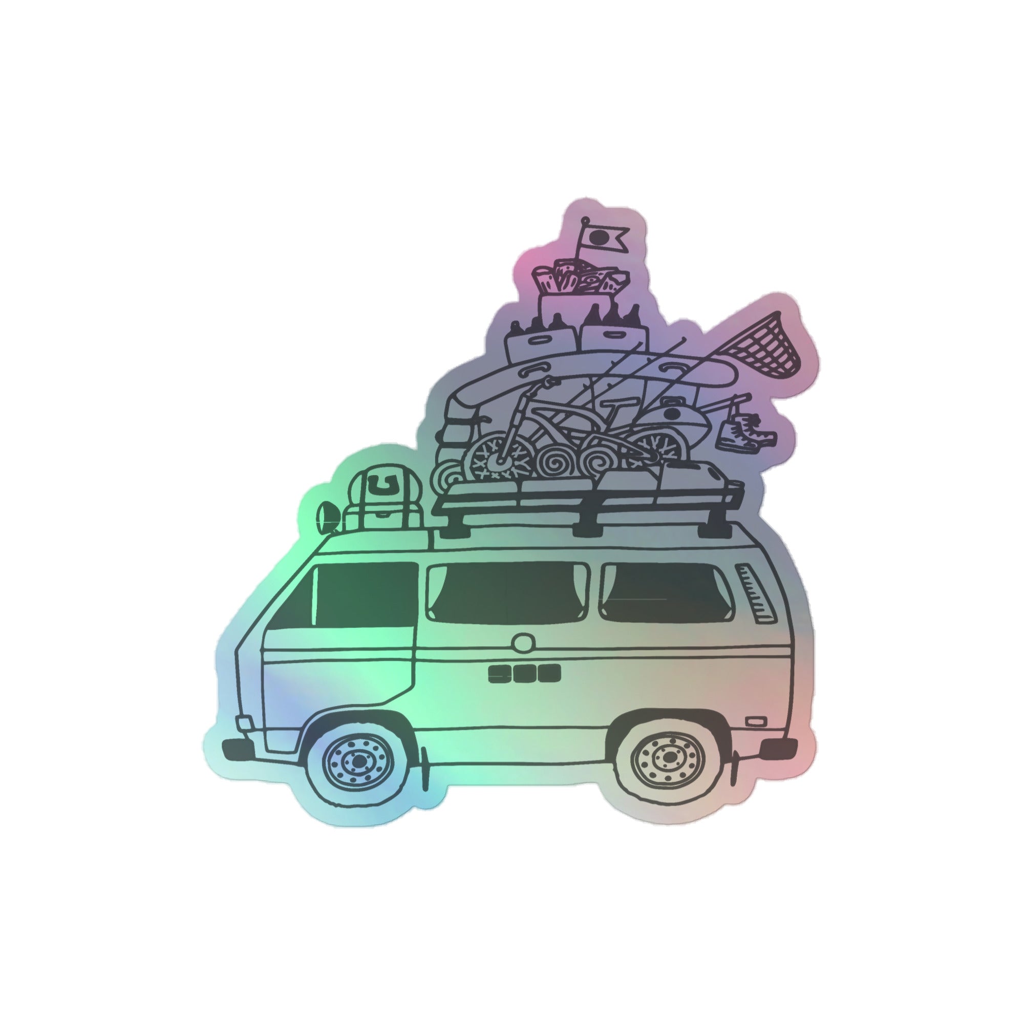 RAD Vanagon Holographic Sticker - OVERLANDERS Outfitter