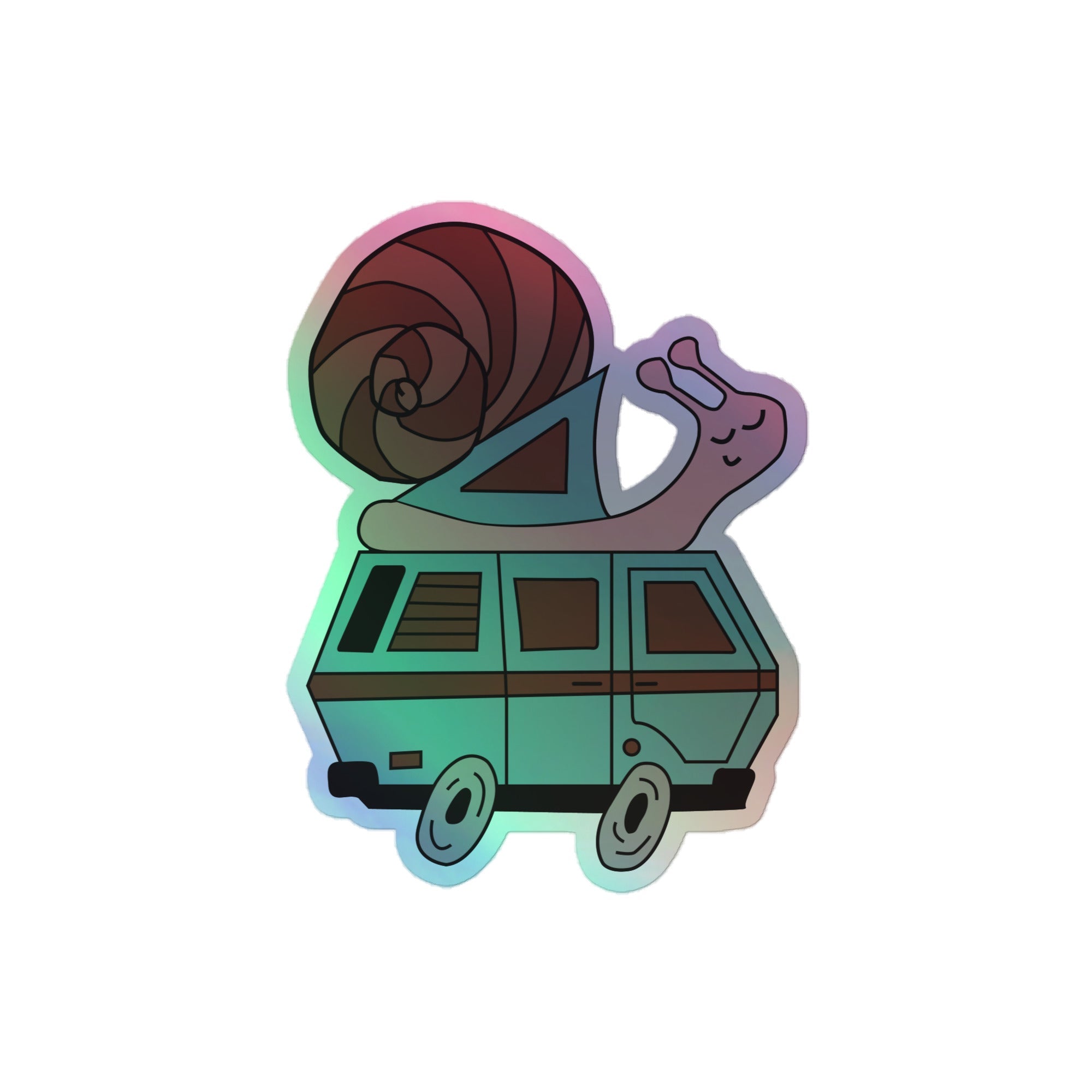 Sally Snail Holographic Sticker - OVERLANDERS Outfitter