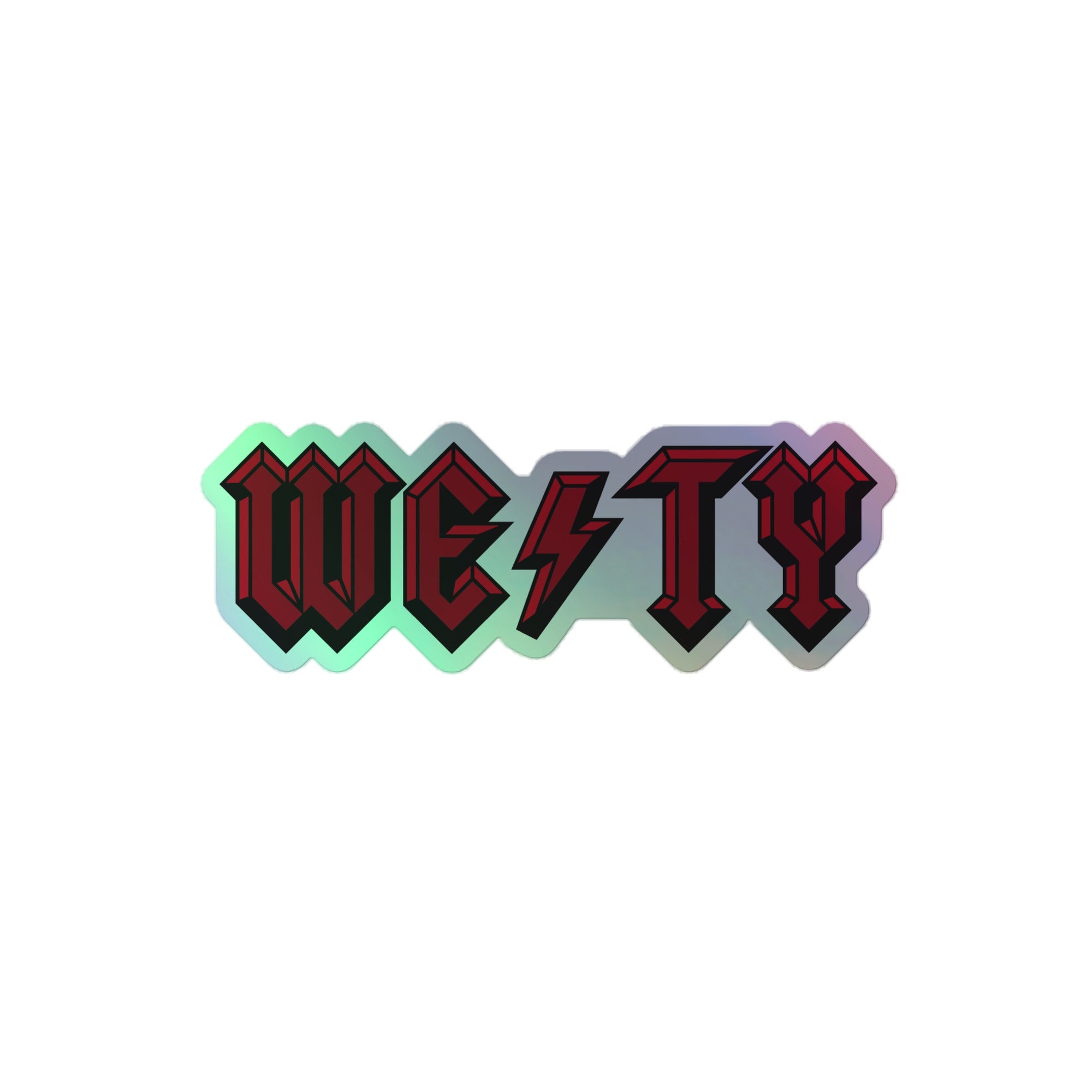 High Voltage Westy Holographic Sticker - OVERLANDERS Outfitter