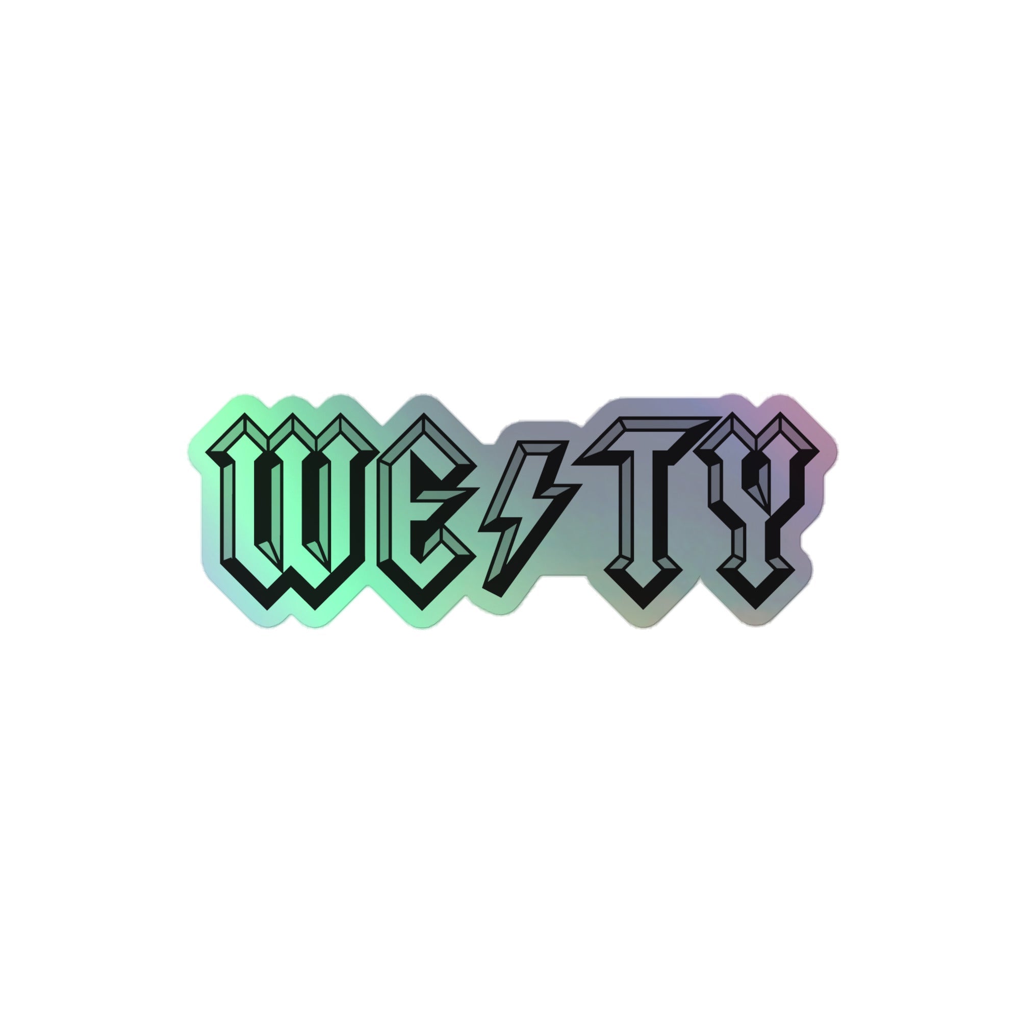 High Voltage Westy Holographic Sticker - OVERLANDERS Outfitter