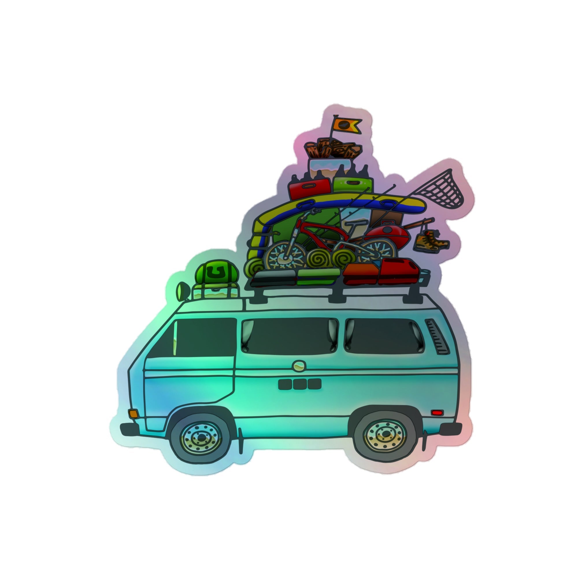 RAD Vanagon Holographic Sticker - OVERLANDERS Outfitter