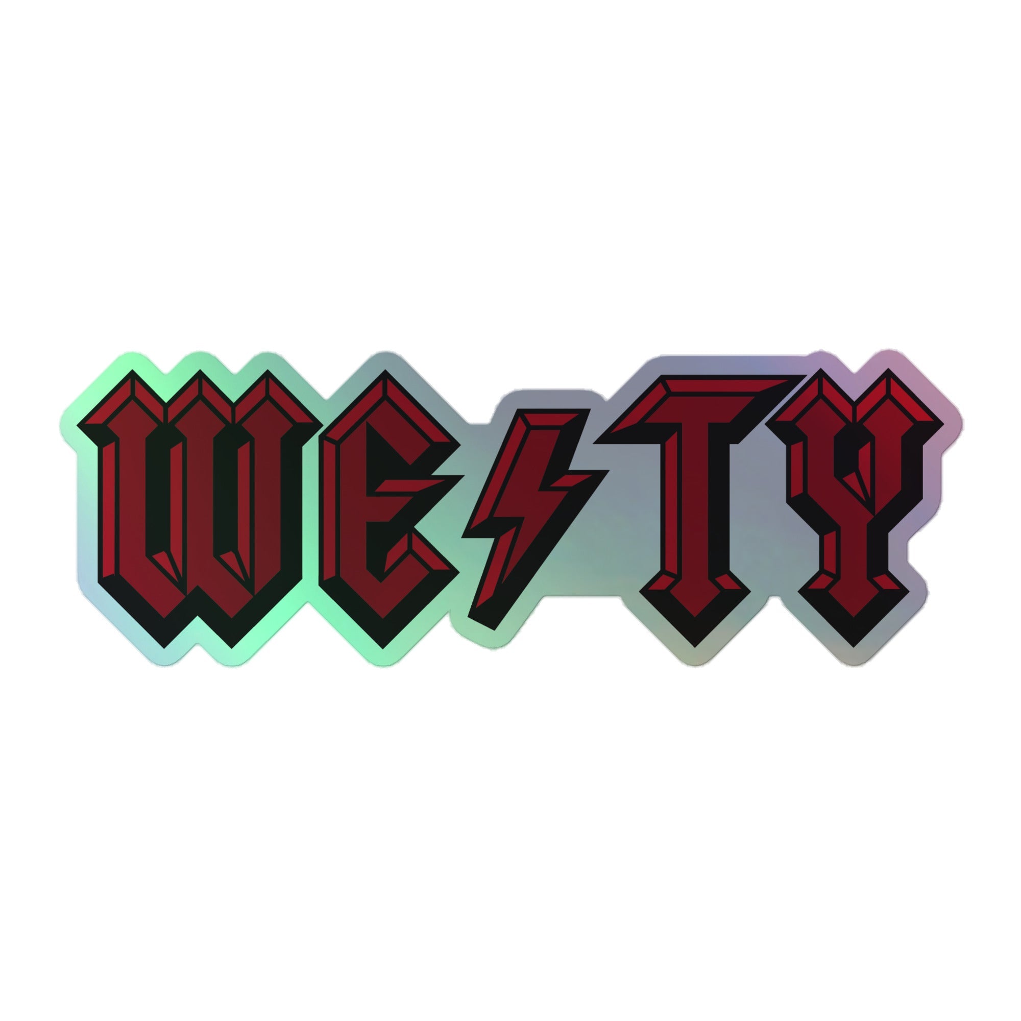 High Voltage Westy Holographic Sticker - OVERLANDERS Outfitter