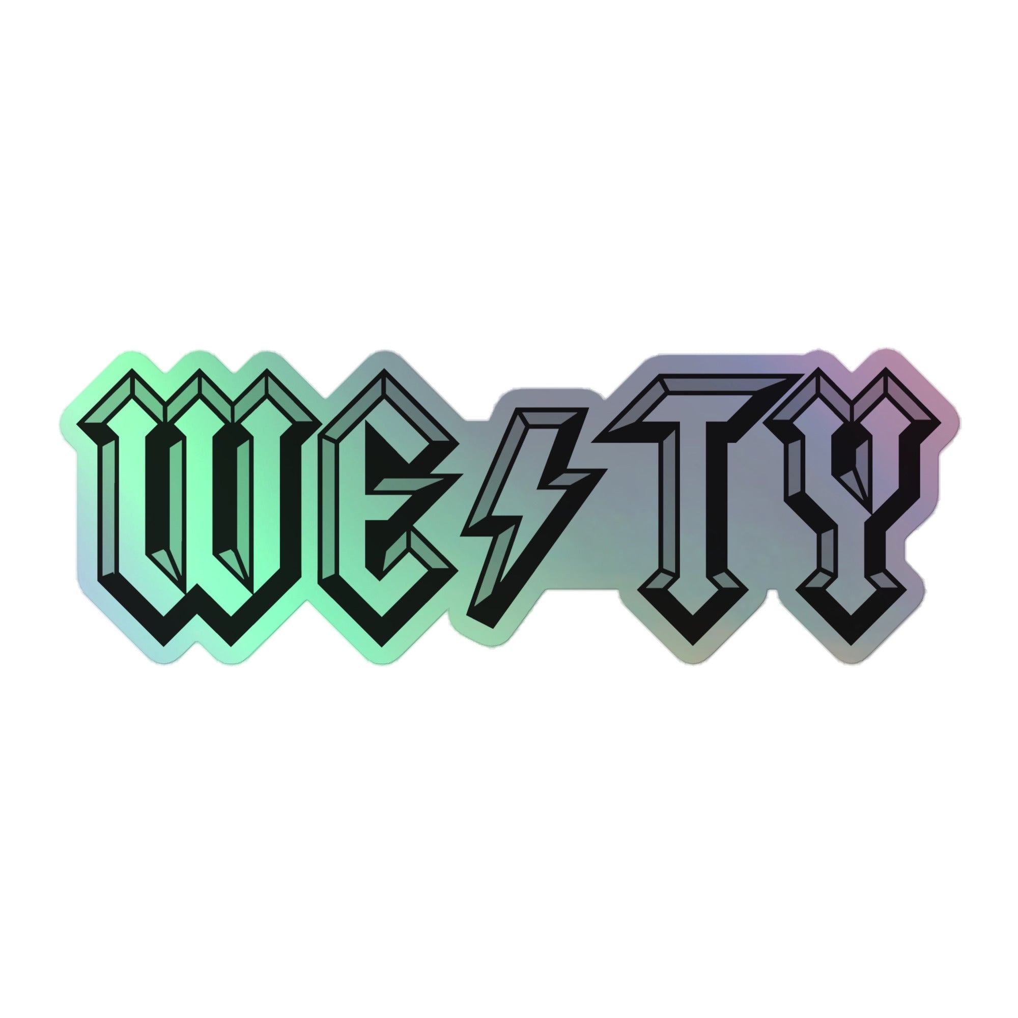 High Voltage Westy Holographic Sticker - OVERLANDERS Outfitter