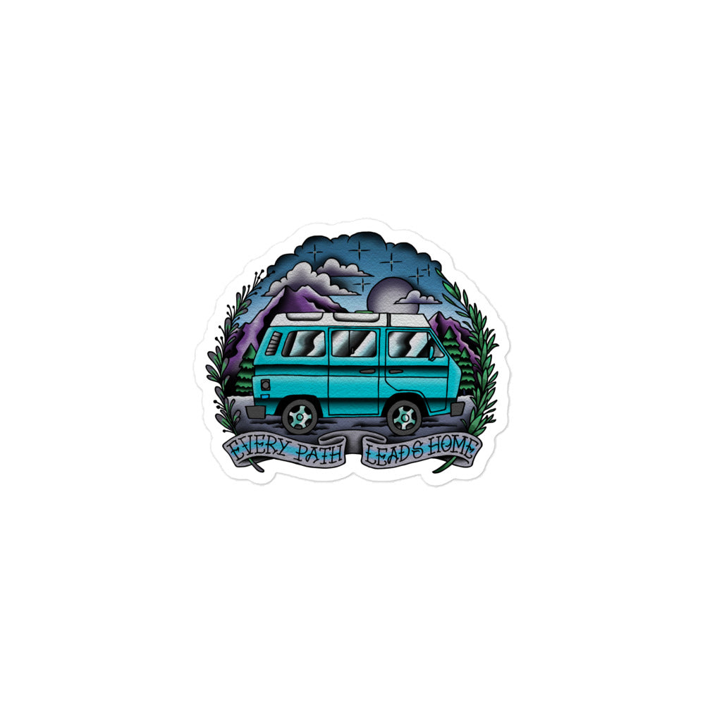 Every Path Leads Home Sticker - OVERLANDERS Outfitter