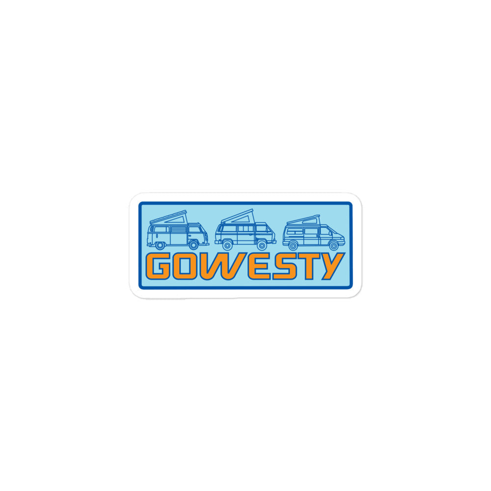 Van Line-Up Sticker - OVERLANDERS Outfitter