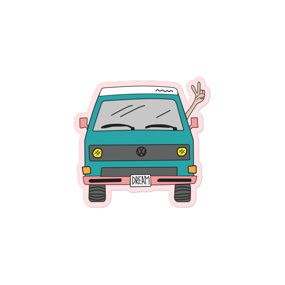 Dream Machine Sticker - OVERLANDERS Outfitter
