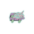 High-Top Hazel Unicorn Sticker - OVERLANDERS Outfitter