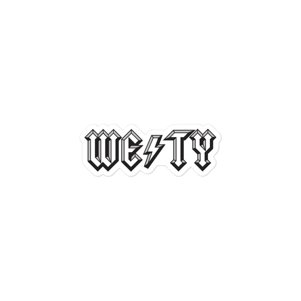 Westy High Voltage Sticker - OVERLANDERS Outfitter