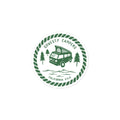 Woodcut Westy Life Green Sticker - OVERLANDERS Outfitter