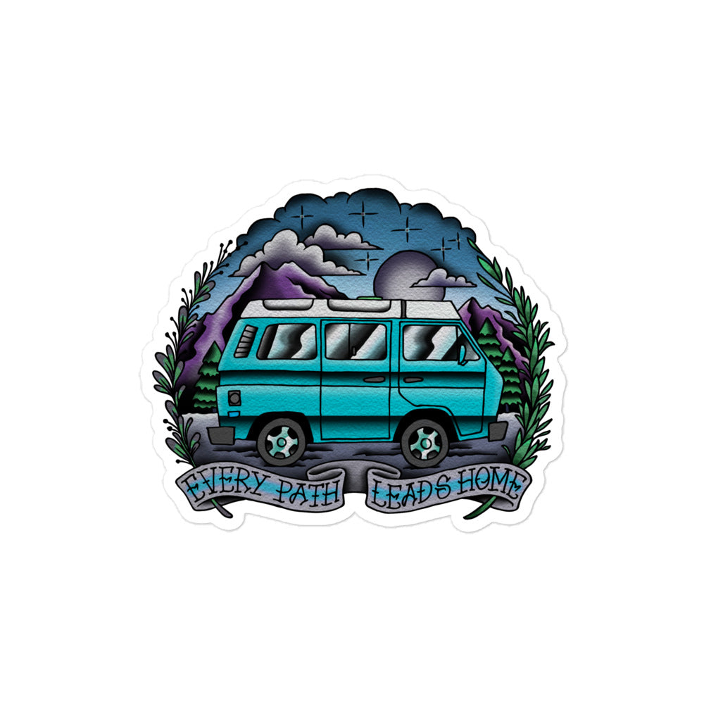 Every Path Leads Home Sticker - OVERLANDERS Outfitter