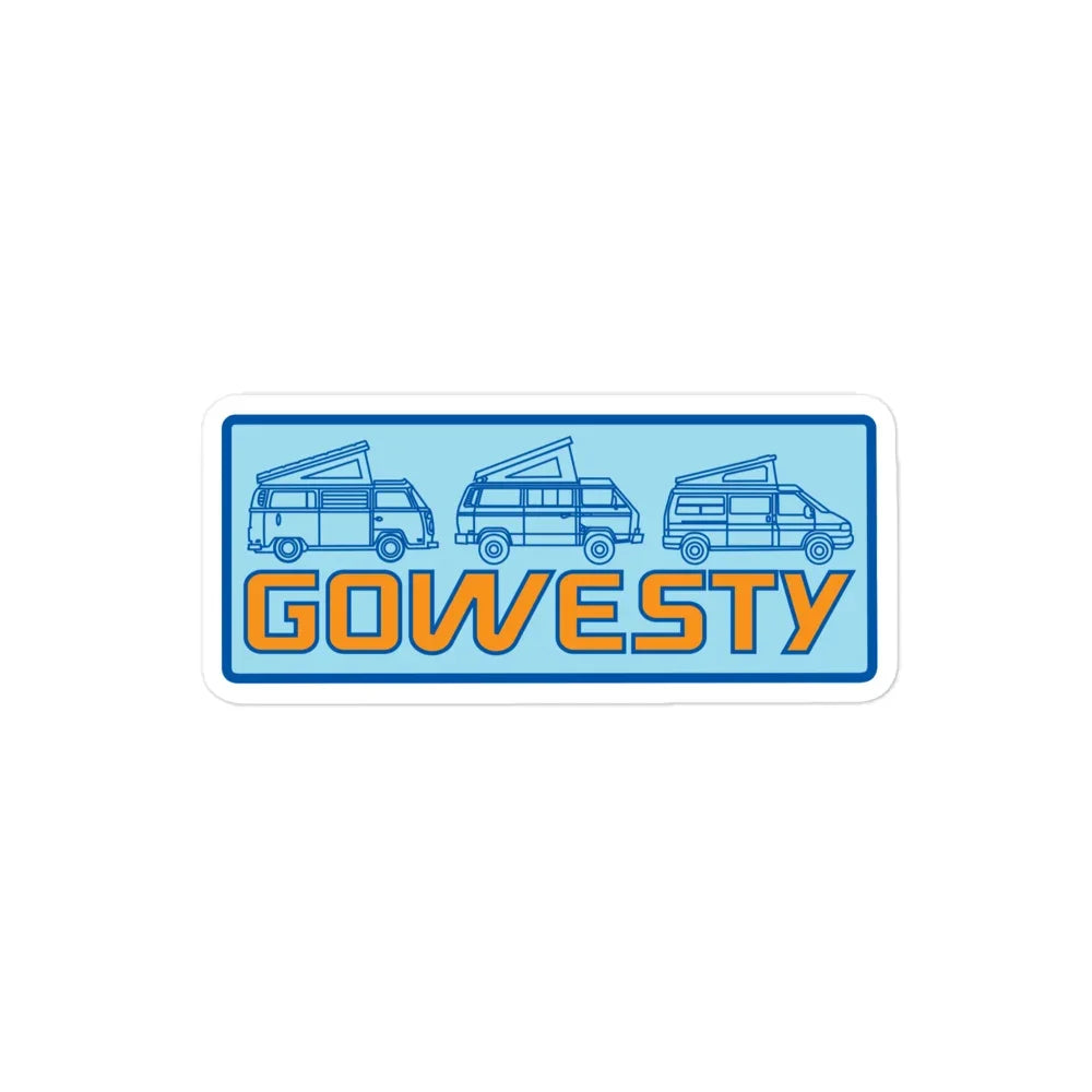 Van Line-Up Sticker - OVERLANDERS Outfitter