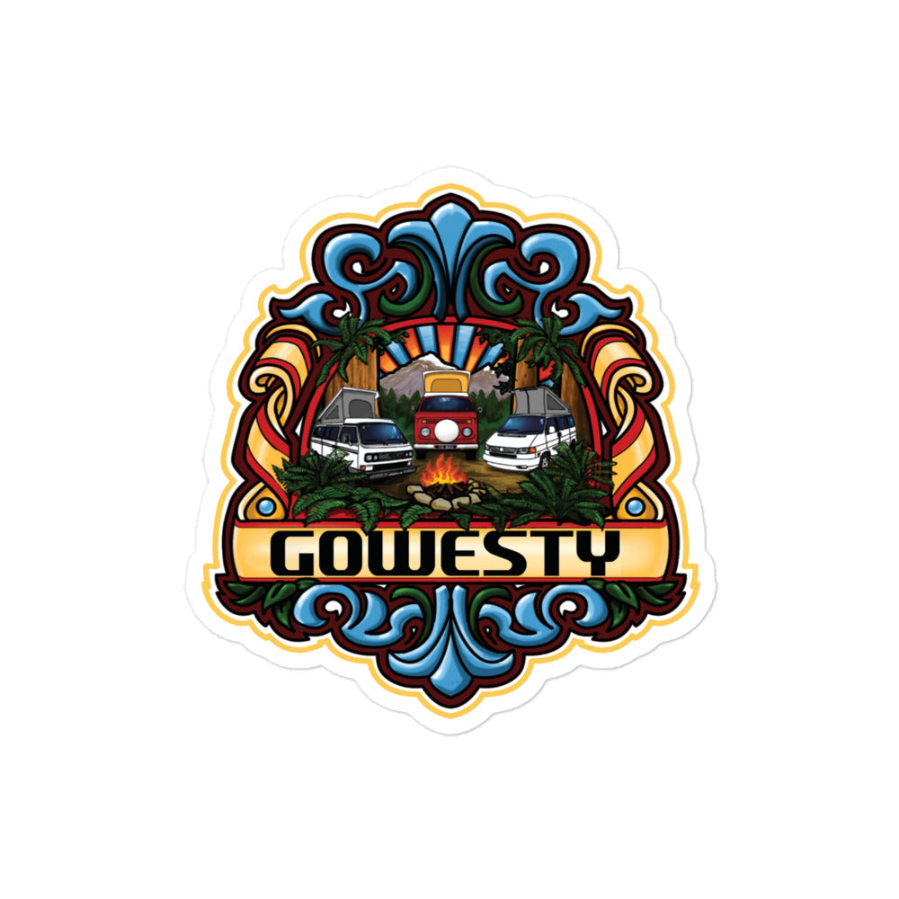 Westylife Campfire Sticker - OVERLANDERS Outfitter