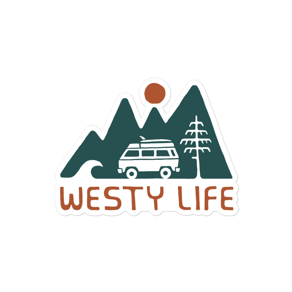 Rollyn Westy Life Sticker - OVERLANDERS Outfitter