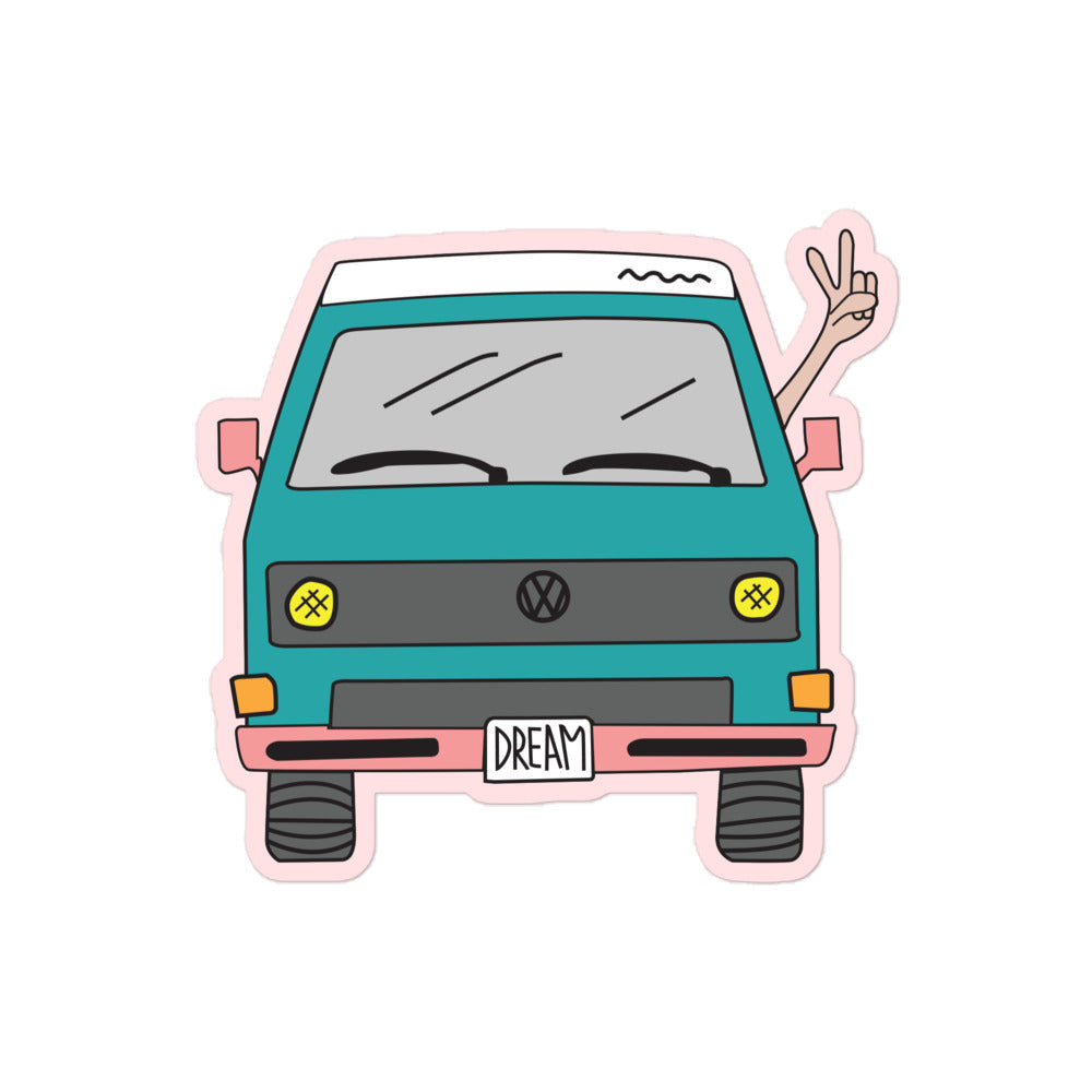 Dream Machine Sticker - OVERLANDERS Outfitter