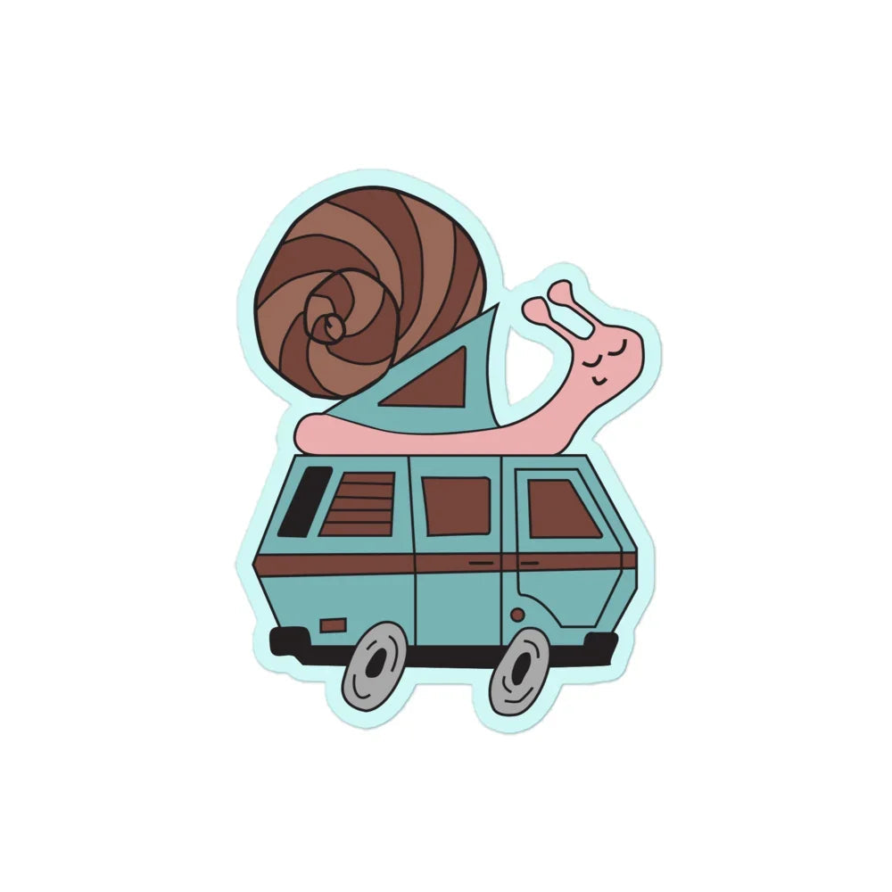 Sally Snail Sticker - OVERLANDERS Outfitter