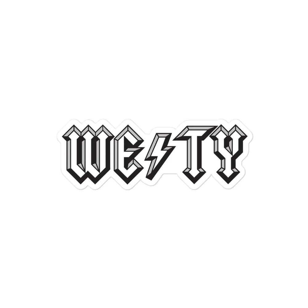 Westy High Voltage Sticker - OVERLANDERS Outfitter