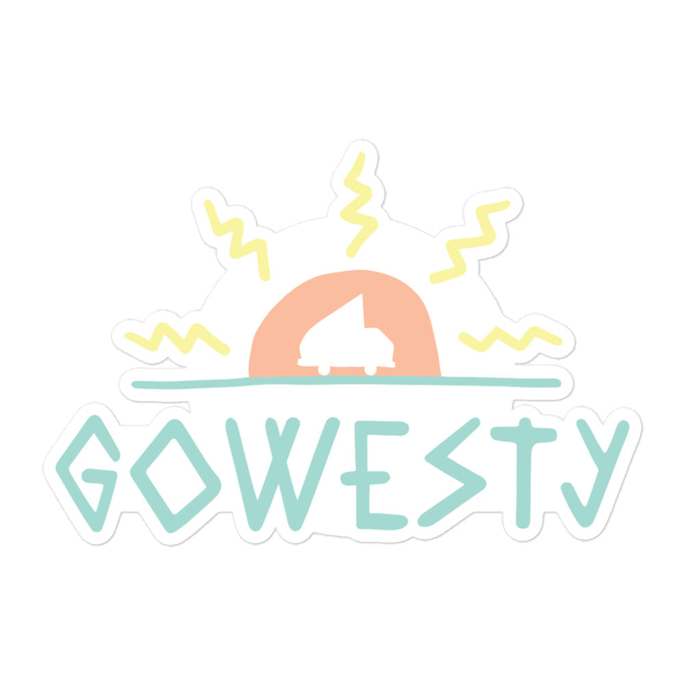 MAK GoWesty Logo Sticker - OVERLANDERS Outfitter