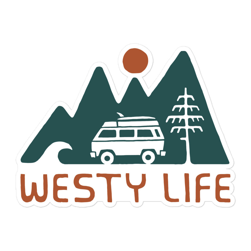 Rollyn Westy Life Sticker - OVERLANDERS Outfitter