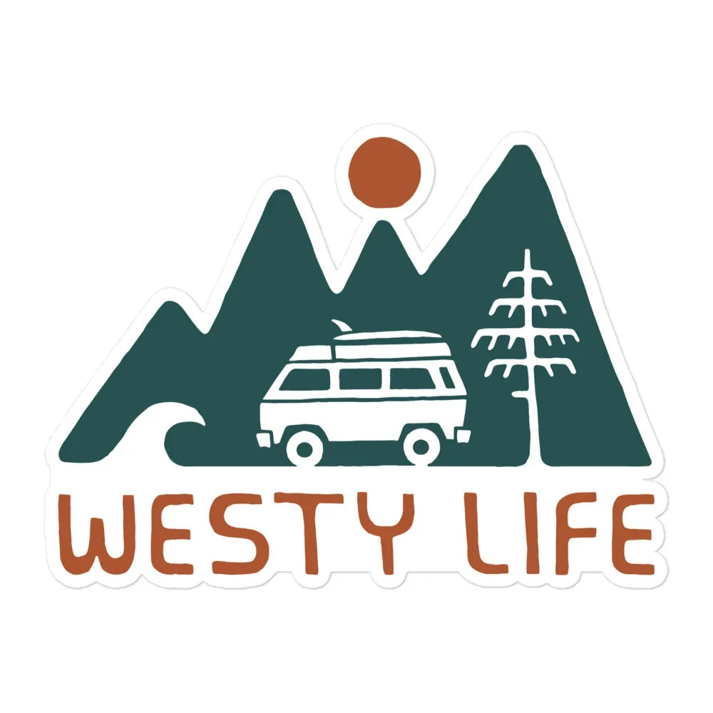Rollyn Westy Life Sticker - OVERLANDERS Outfitter
