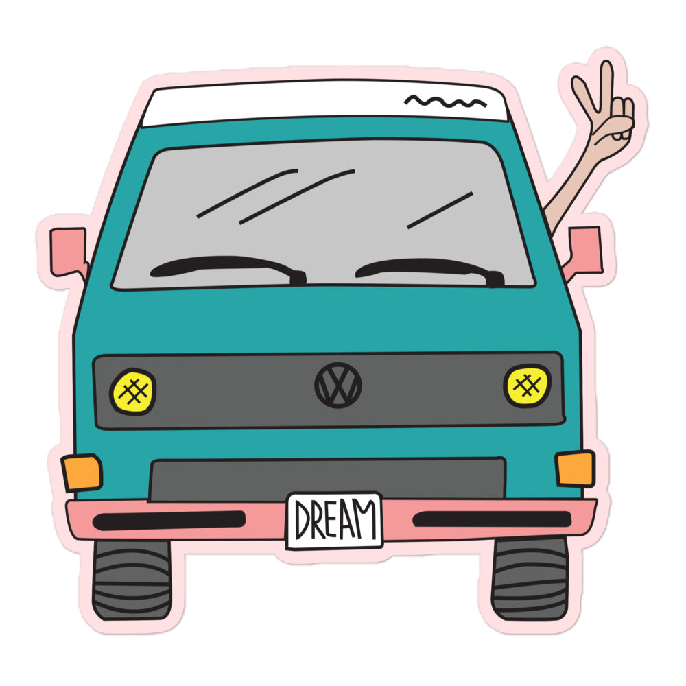 Dream Machine Sticker - OVERLANDERS Outfitter