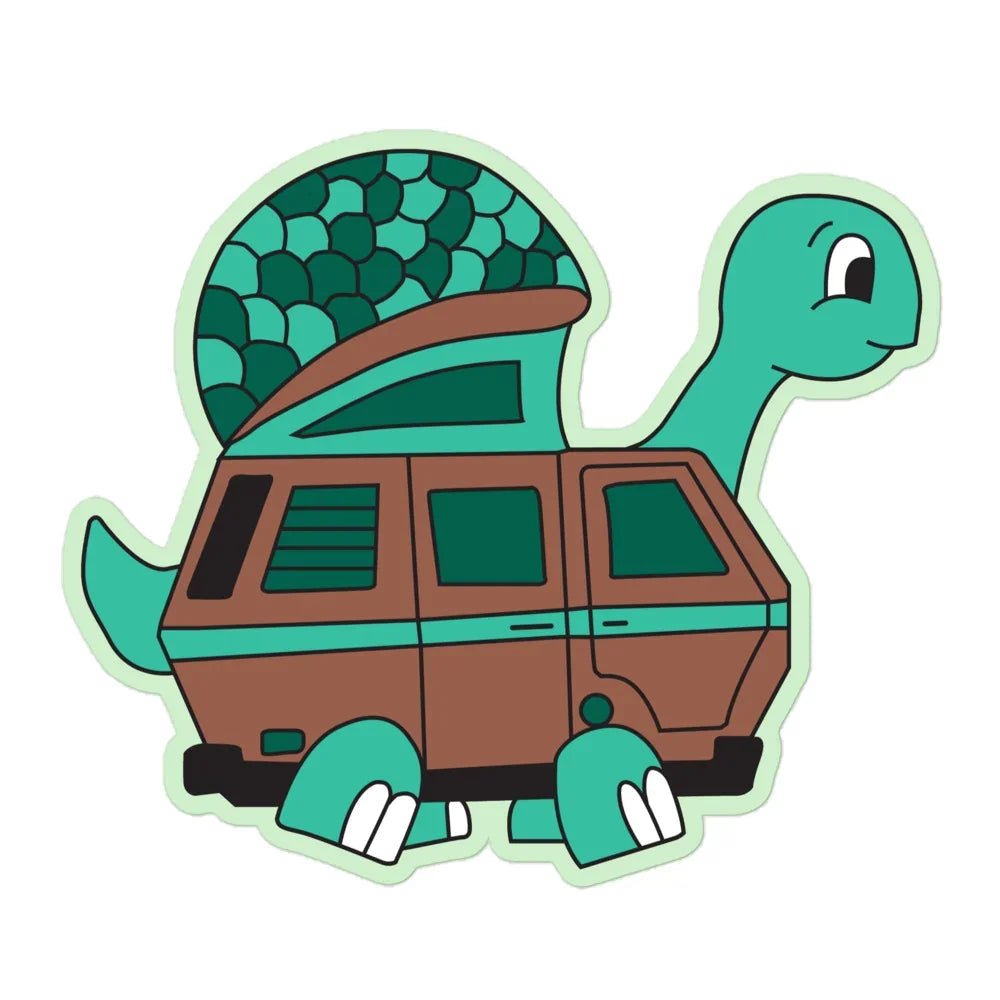 Tom Turtle Sticker - OVERLANDERS Outfitter