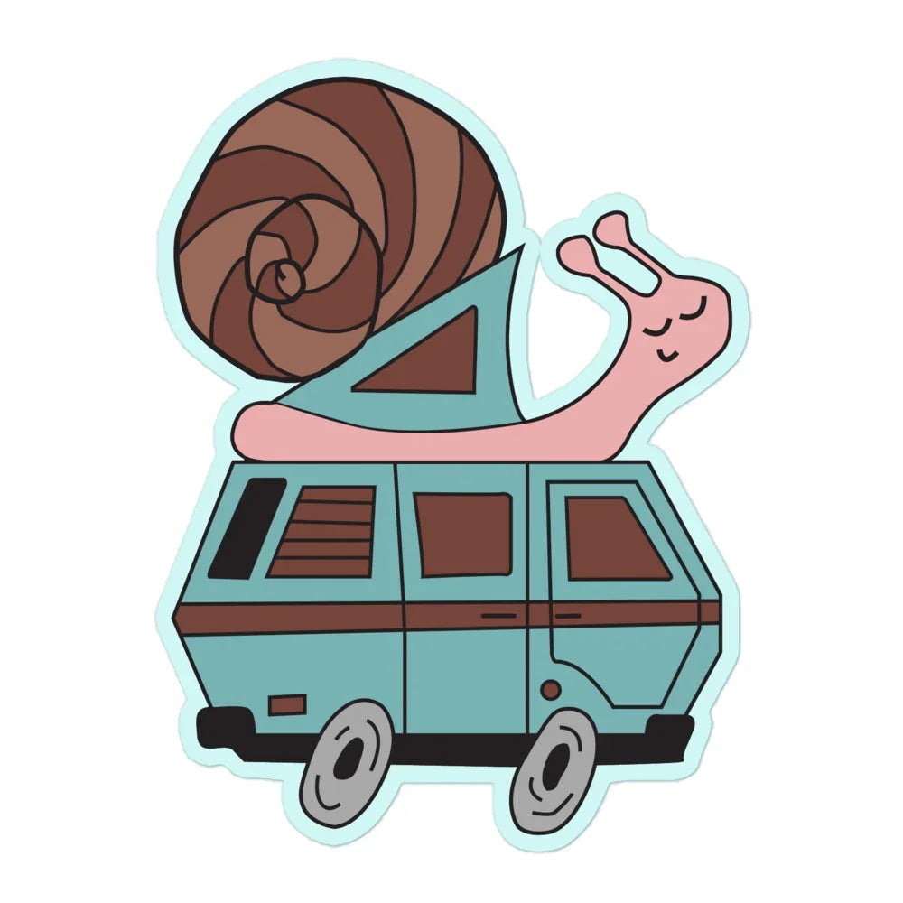 Sally Snail Sticker - OVERLANDERS Outfitter