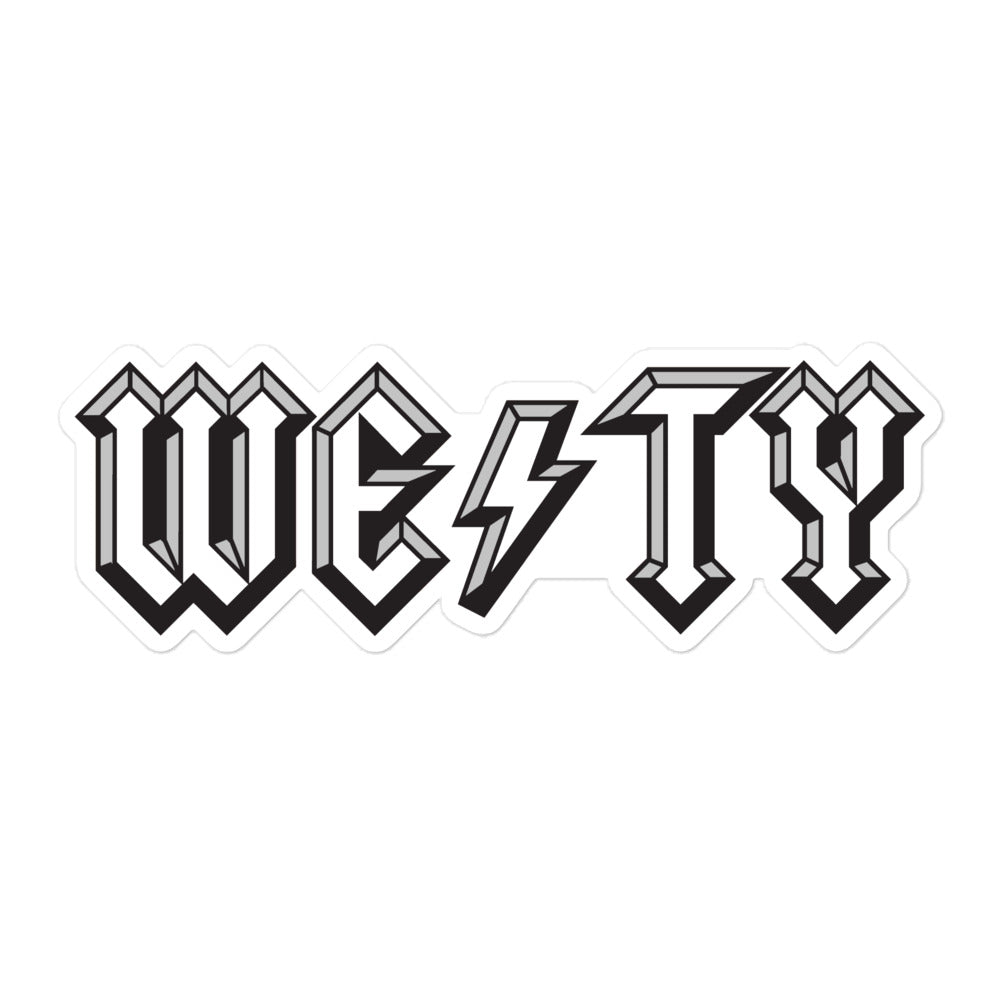 Westy High Voltage Sticker - OVERLANDERS Outfitter