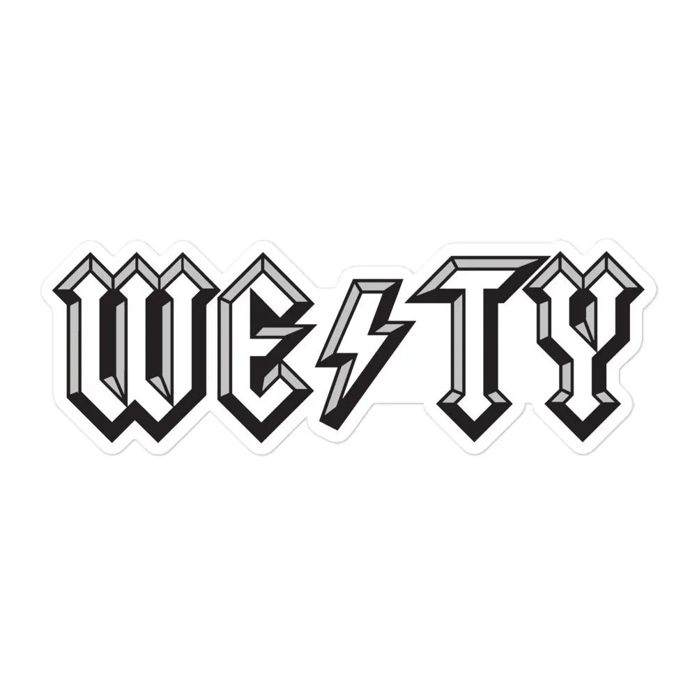 Westy High Voltage Sticker - OVERLANDERS Outfitter