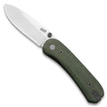KNAFS Lander 1 Pocket Knife - Contoured Green Micarta - 14C28N - OVERLANDERS Outfitter