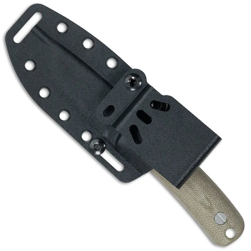 KNAFS Lulu - Fixed Blade Knife - MagnaCut - *Updated Stonewash Blade