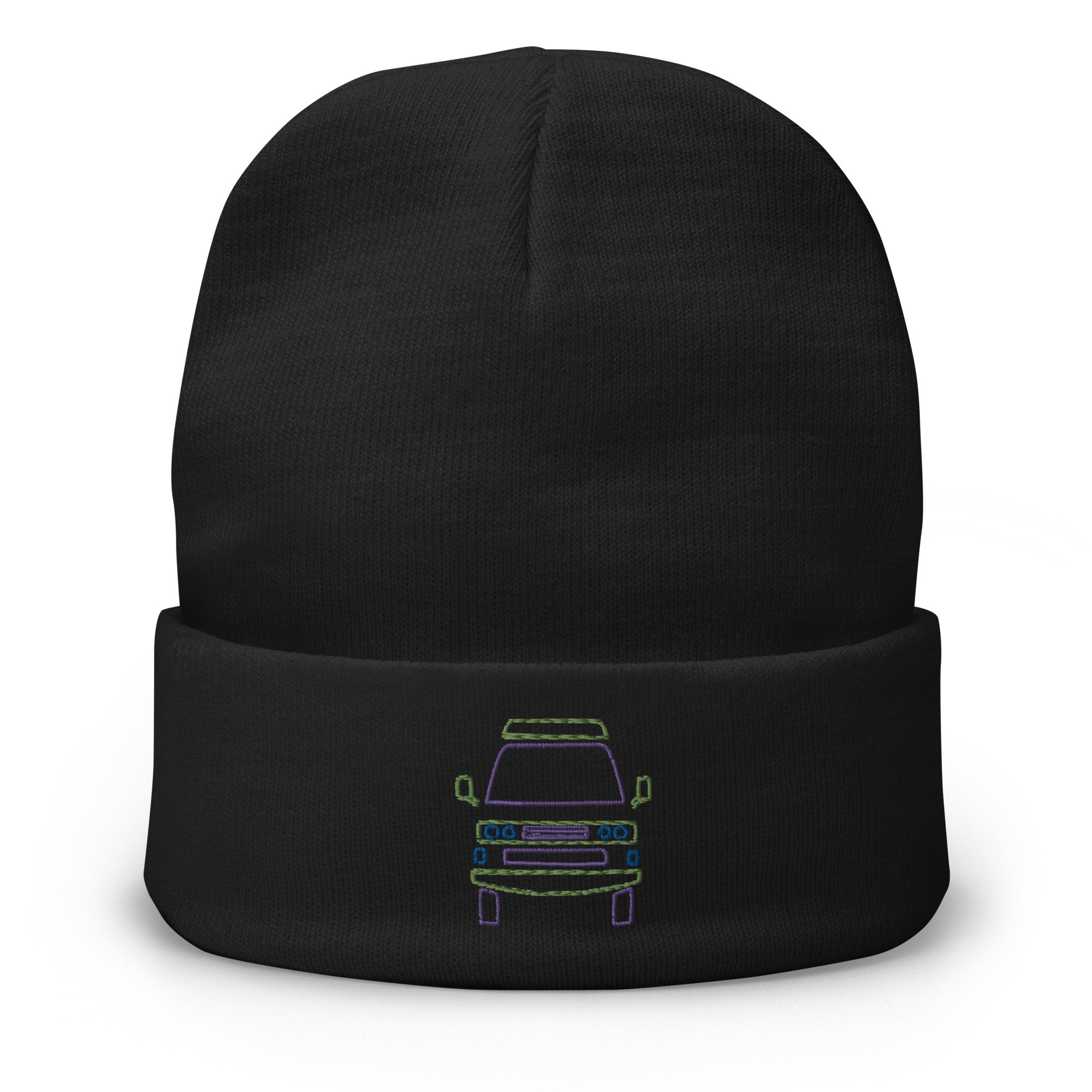 Friendly Face Embroidered Beanie - OVERLANDERS Outfitter